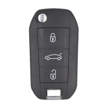 Peugeot 508 Citroen C-Elysee C4-Cactus Flip Remote Key 3 Buttons...