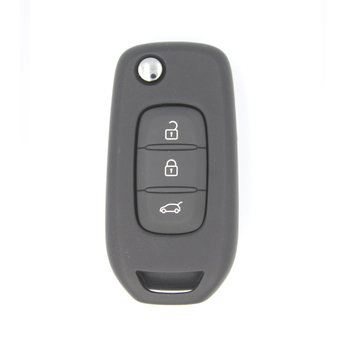 Renault 3 buttons Flip Remote Key Cover