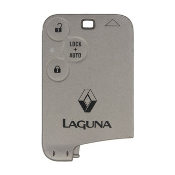 Renault Laguna 3 Buttons Original Remote Card  With Transponder...