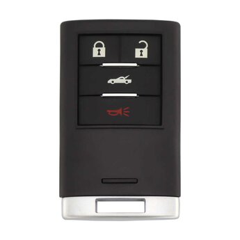 Cadillac Smart Remote Key Shell 3+1 Button