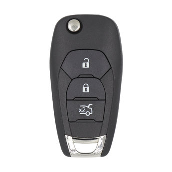 Chevrolet 2019 Type Flip Remote Key 3 Buttons 433Mhz PCF7937E...