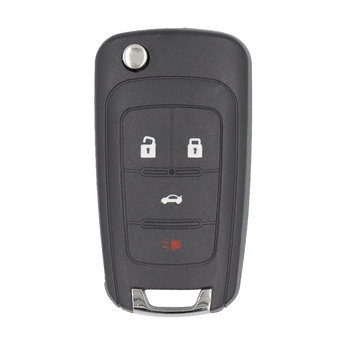 Chevrolet Flip Smart Remote Key 4 Buttons 315Mhz PCF7952E FCC...