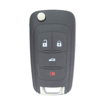 Chevrolet 4 Buttons Flip Remote Key 433MHz PCF7937E/41E Transponder...