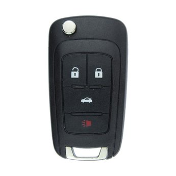 Chevrolet Flip Remote Key 4 Buttons 315MHz PCF7937E/41E Transponder...