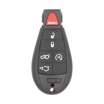 Chrysler Jeep Dodge 5+1 Button 433MHz Fobik Remote Key