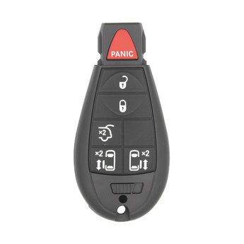 Chrysler Jeep Dodge 5+1 Button 433MHz Fobik Remote Key