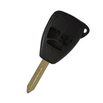 Chrysler Jeep Dodge 3 Buttons Remote Key Cover with key and trunk...