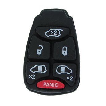 Chrysler 6 Buttons Rubber For Remote key