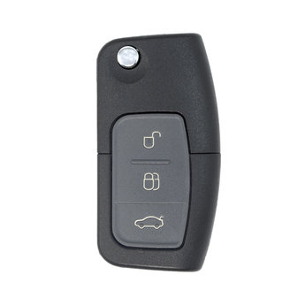 Ford Focus 3 Buttons Flip Remote Key Cover with Laser Head