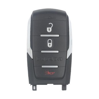 Dodge RAM 2019 3 buttons 433 MHz Genuine Smart Remote Key Chrome...