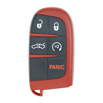 Dodge SRT Originla Smart Key Shell 4+1 Button Red Color