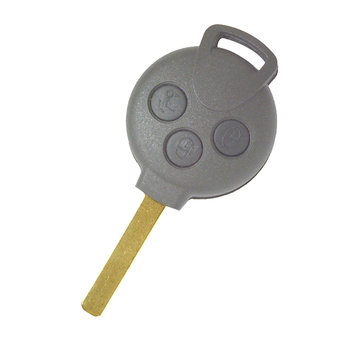 Smart Fortwo 3 Buttons Remote Key Cover laser Blade