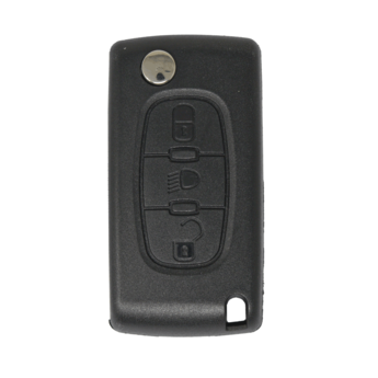 Peugeot Citroen Flip Remote Key Shell 3 Buttons Type VA2 Blade...