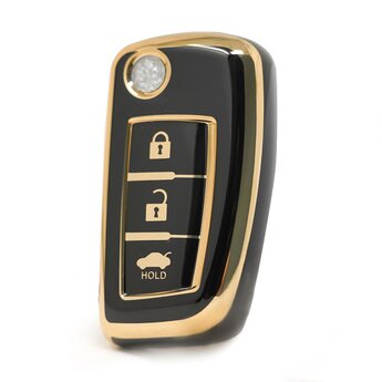 Nano High Quality Cover For Nissan Flip Remote Key 3 Buttons...