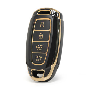 Nano High Quality Cover For Hyundai Kona Remote Key 4 Buttons...