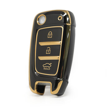 Nano High Quality Cover For Hyundai 2020 Flip Remote Key 3 Buttons...