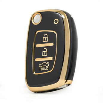 Nano High Quality Cover For Hyundai Type A Flip Remote Key 3...