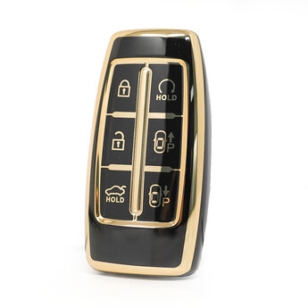 Nano High Quality Cover For Hyundai Genesis Remote Key 6 Buttons...