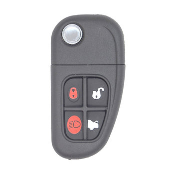 Jaguar 4 buttons Flip Remote Key Cover with Head