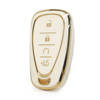 Nano High Quality Cover For Chevrolet Remote Key 4 Buttons Auto...