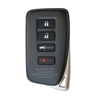 Lexus NX 4 Buttons 315MHz Genuine Smart Key 89904-78470