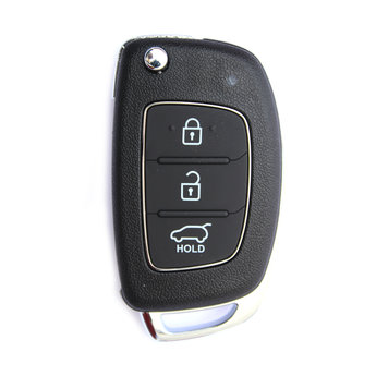 Hyundai I20 2013 3 Buttons Genuine Flip Remote Key 95430-1JAB1...