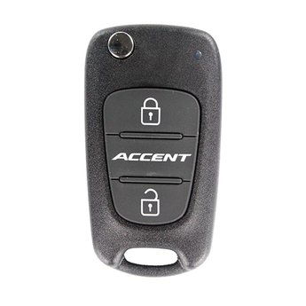 Hyundai Accent 2012 2 Buttons 433MHz Genuine Flip Remote 9543...