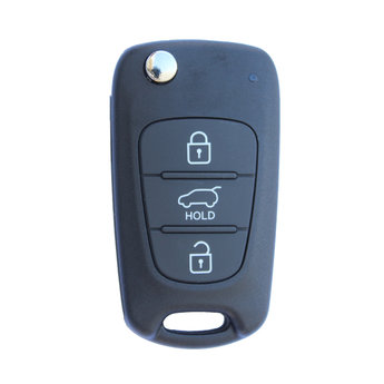 Hyundai Veracruz 2009 3 Buttons Genuine Flip Remote Key 9543...