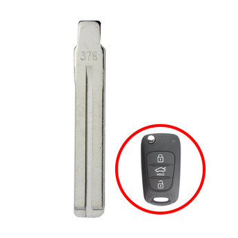 Hyundai I20 2011 blade For Flip Remote Key 81996-1J100