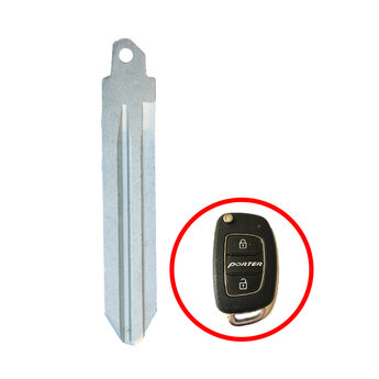 Hyundai Genuine Blade For Flip Remote Key PN 81996-4F700 Silver...