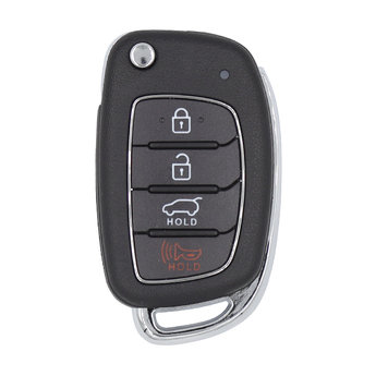 Hyundai Santa Fe 2016-2018 Genuine Flip Remote Key 4 Buttons...