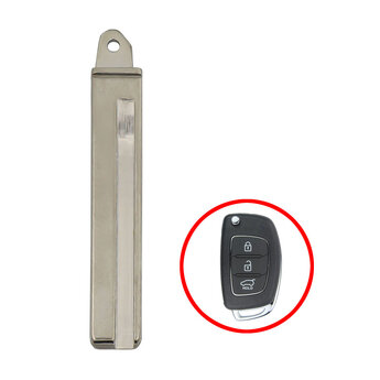 Hyundai Santa Fe 2016-2017 Flip Remote Key Blade Compatible Part...