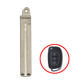 Hyundai Tucson 2016 Blade for Flip Remote Compatible Part Number:...