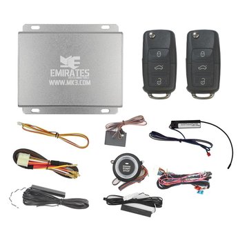 Engine Start System 3 Buttons VW Flip Remote Key EG-015