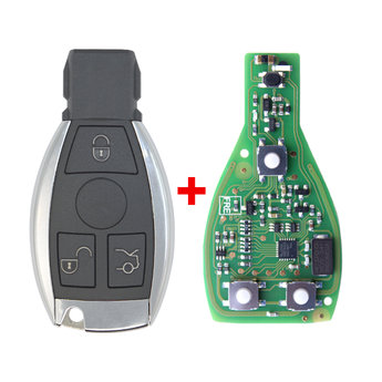 Xhorse Mercedes BGA Chrome Remote 433-315MHz 3 Buttons XNBZ01...