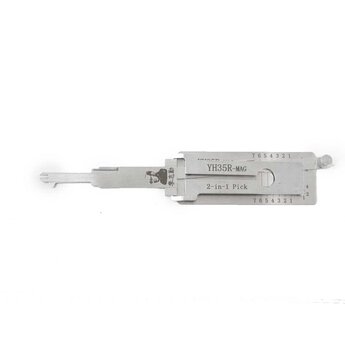 Original Lishi 2-in-1 Pick Decoder Tool  YH35R for YAMAHA YH35R...