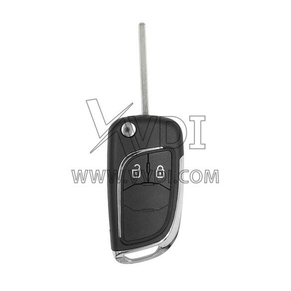 VD20528-Chevrolet Modified Flip Key Shell 2 Buttons | VVDI