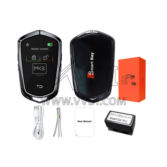 VD20558-LCD Universal Smart Key Cadillac Tracking System Black | VVDI