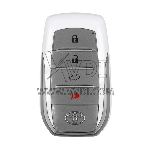 VD5055 Toyota Fortuner SW4 Original Smart Remote Key White VVDI