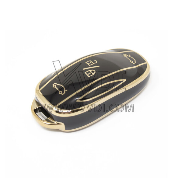 VD21215-Nano Cover For Tesla Remote Key 3 Buttons Black TSL-A11J | VVDI