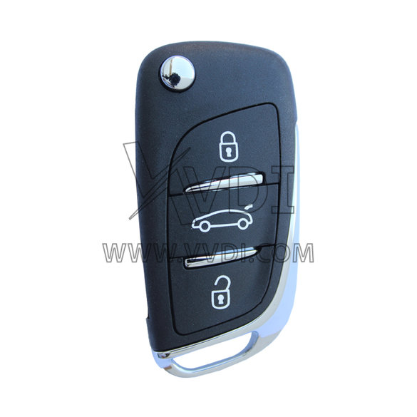 433Mhz) Flip Remote Key For Peugeot 508 / Citroen C-Elysee / C4-Cactus