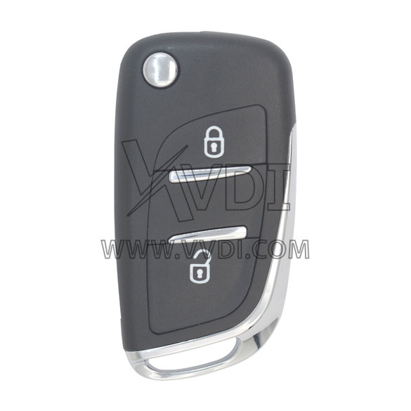 Citroen 2 buttons Flip Remote Key Cover DS Modified without Battery