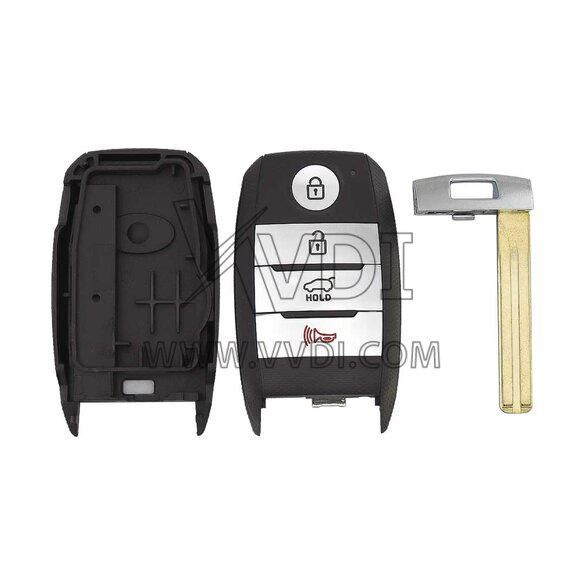 KIA Smart Key Shell 3+1 Button TOY48 Blade | VVDI