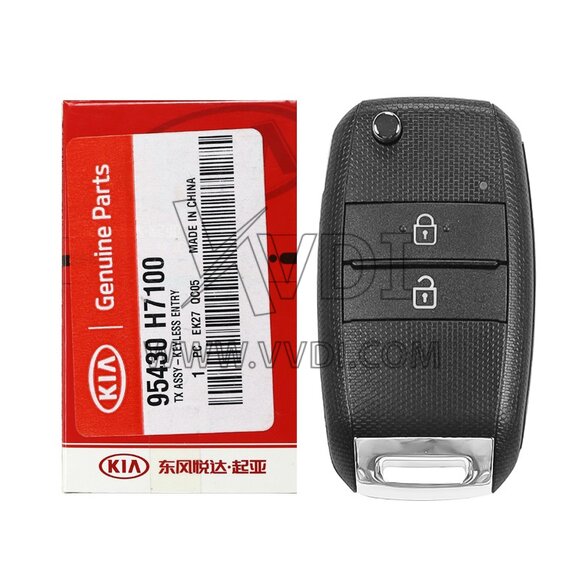 VD6424-KIA Pegas Soluto 2020 Flip Remote 433MHz 95430-H7100 | VVDI