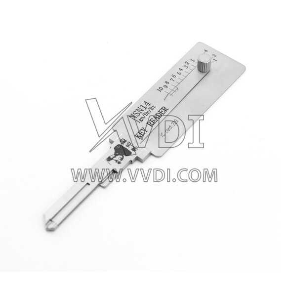 Original Lishi Nsn14 Key Reader Decoder| VVDI