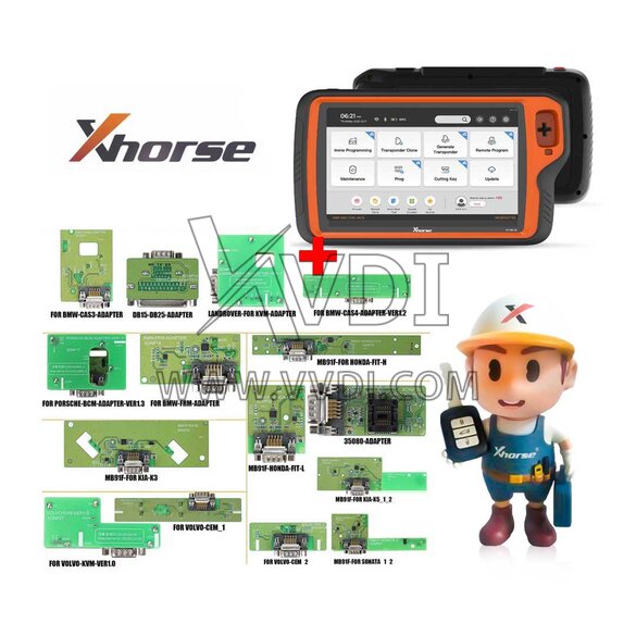 Xhorse VVDI Key Tool Max with VVDI MINI OBD Tool Bluetooth