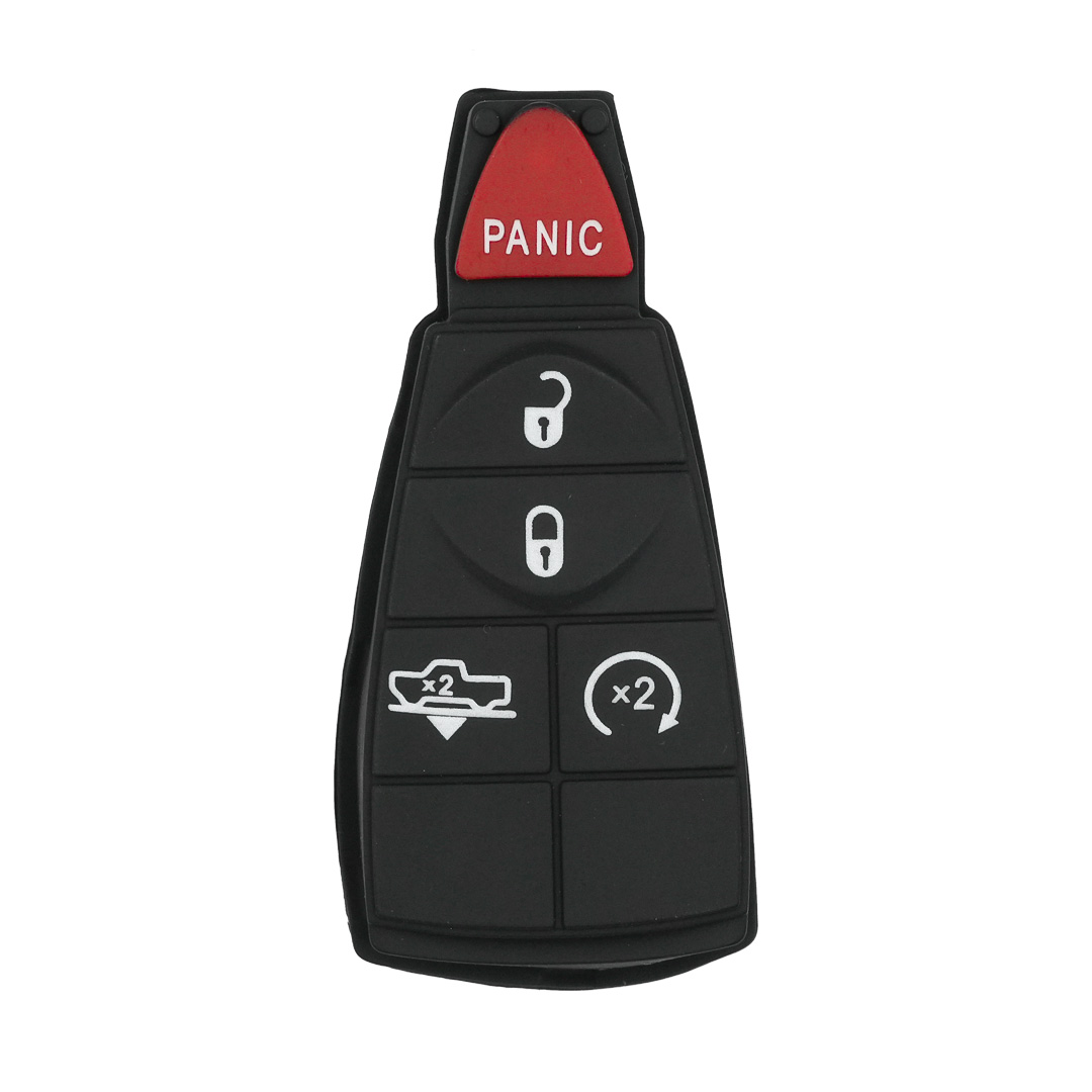VD20404-Chrysler Jeep Dodge Remote Key Rubber 4+1 Buttons Pick Up Trunk ...