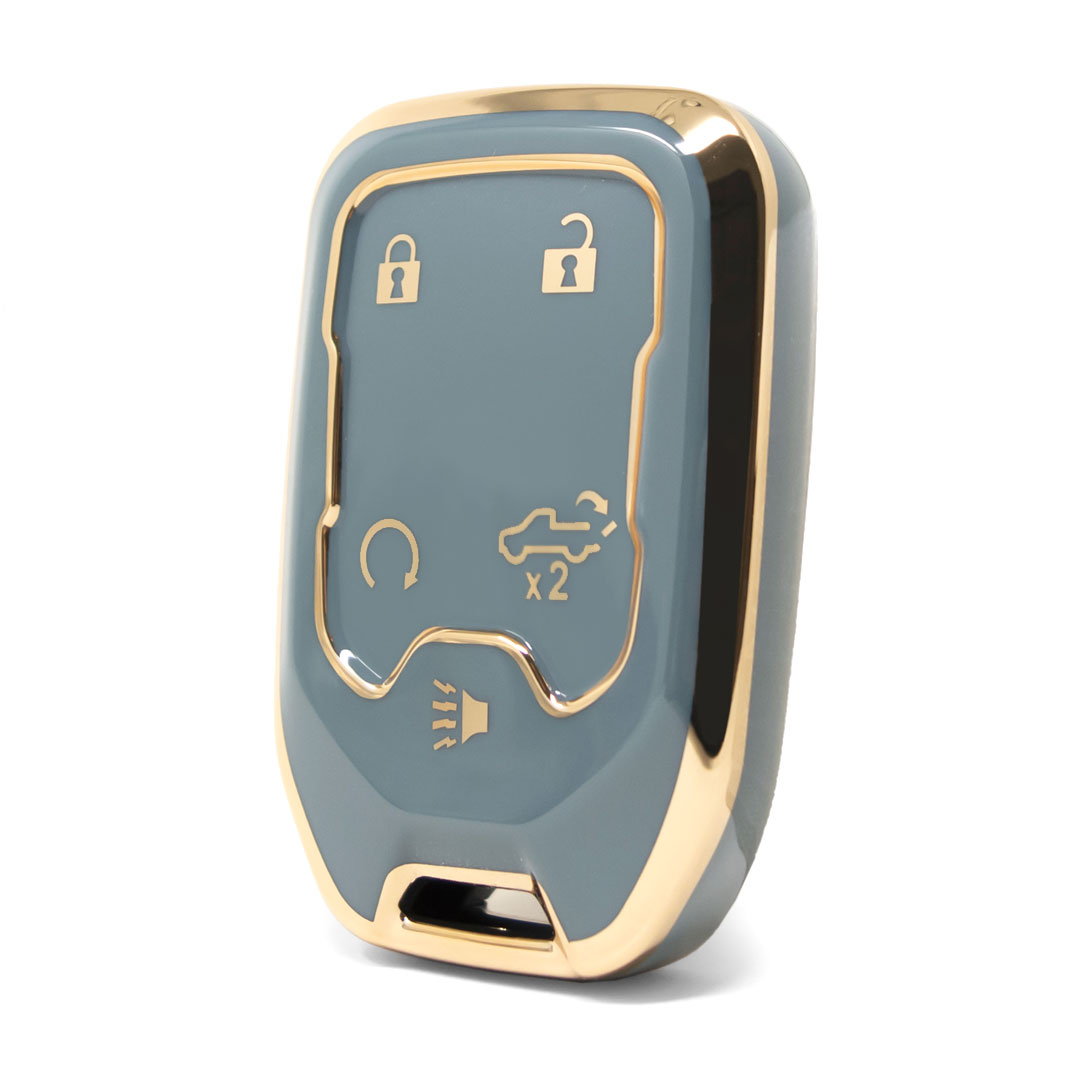 VD20685-Nano Cover For GMC Remote Key 5 Buttons Gray GMC-A11J5B | VVDI