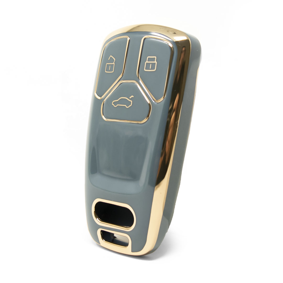 VD20695-Nano Cover For Audi A4 Remote Key 3 Button Gray Audi-B11J | VVDI