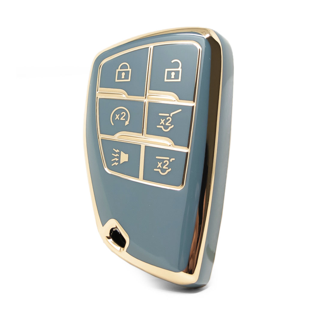 VD20808-Nano Cover For Buick Smart Key 6 Buttons Gray BK-D11J6 | VVDI